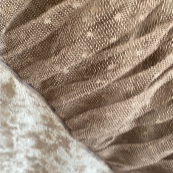 Ryu gray lace velvet and floral S dress - Picture 4 of 8